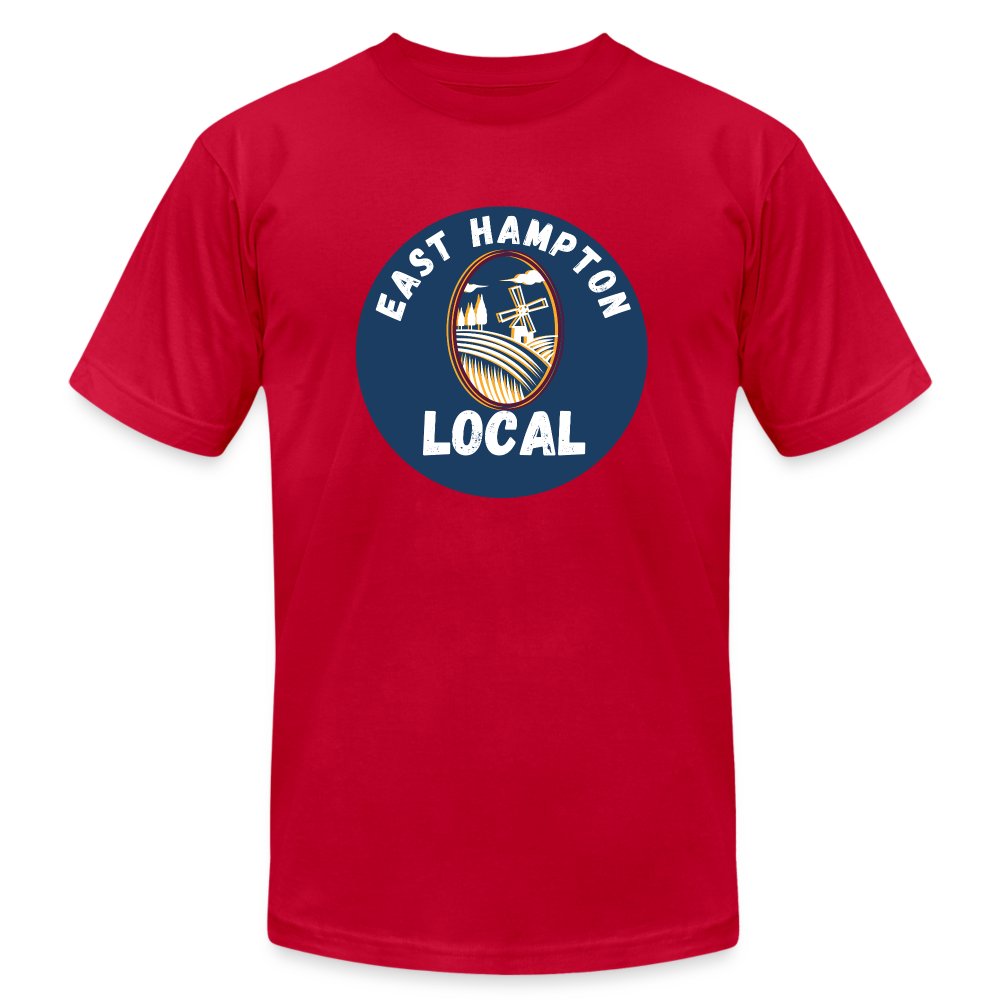 Unisex Jersey T-Shirt by Bella + Canvas - red