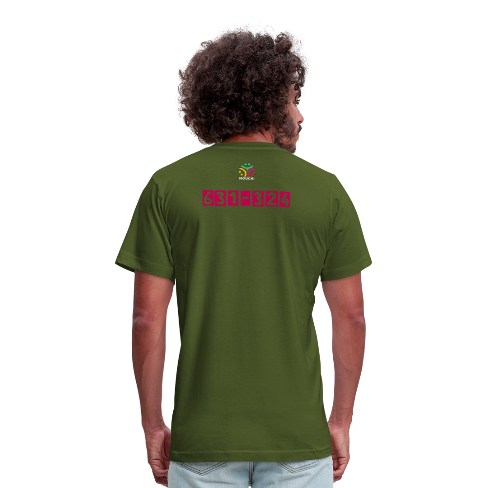 Unisex Jersey T-Shirt by Bella + Canvas - olive