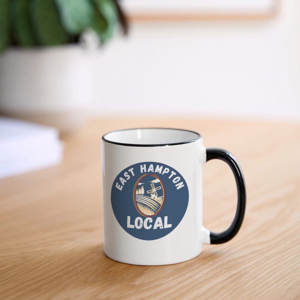 Contrast Coffee Mug - white/black