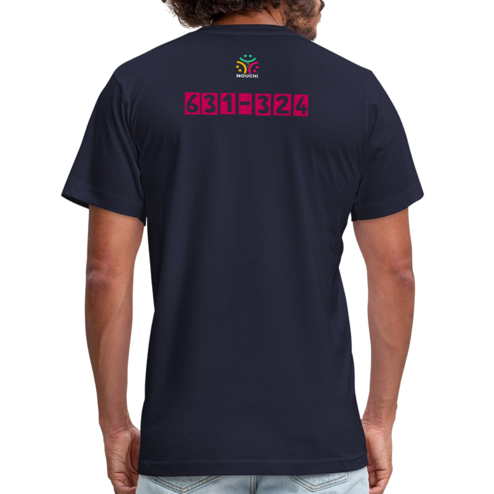 Unisex Jersey T-Shirt by Bella + Canvas - navy
