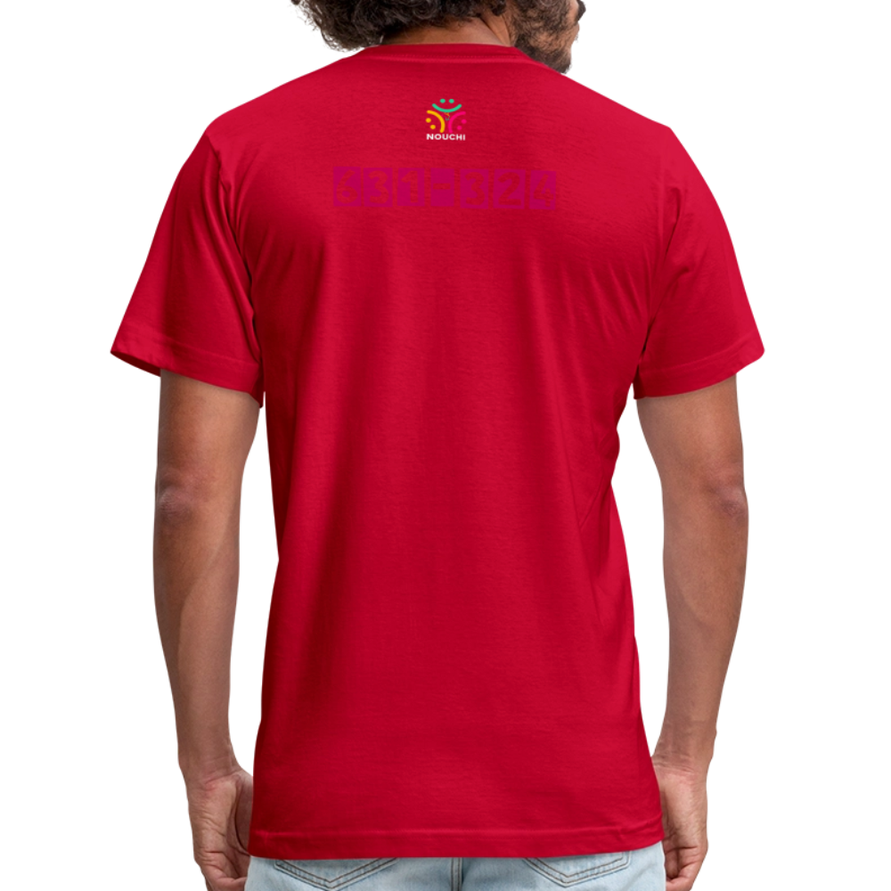 Unisex Jersey T-Shirt by Bella + Canvas - red