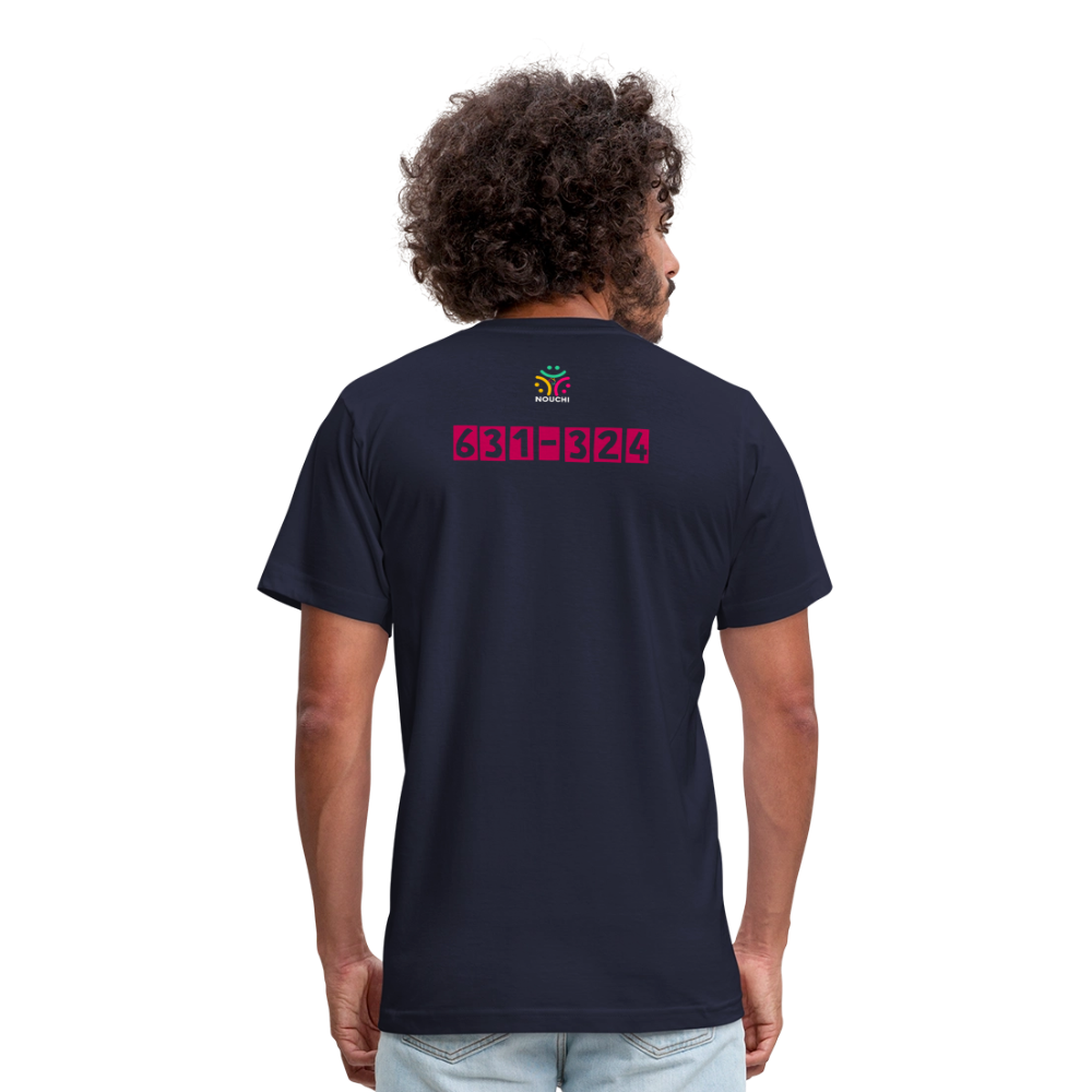 Unisex Jersey T-Shirt by Bella + Canvas - navy