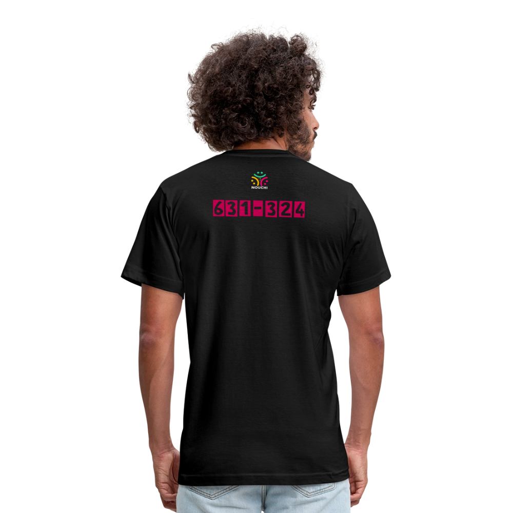Unisex Jersey T-Shirt by Bella + Canvas - black