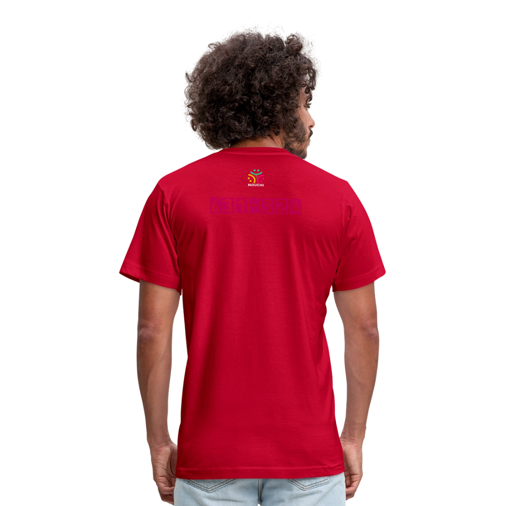 Unisex Jersey T-Shirt by Bella + Canvas - red