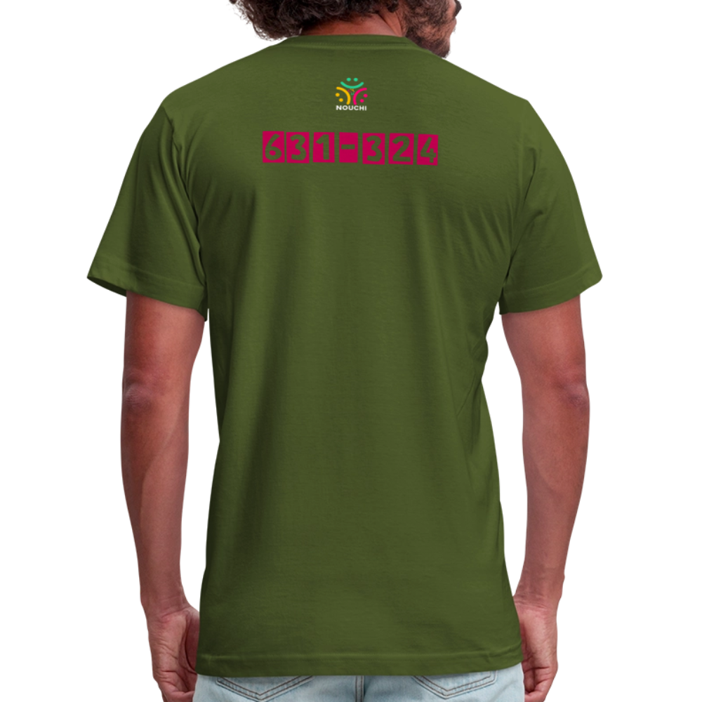 Unisex Jersey T-Shirt by Bella + Canvas - olive